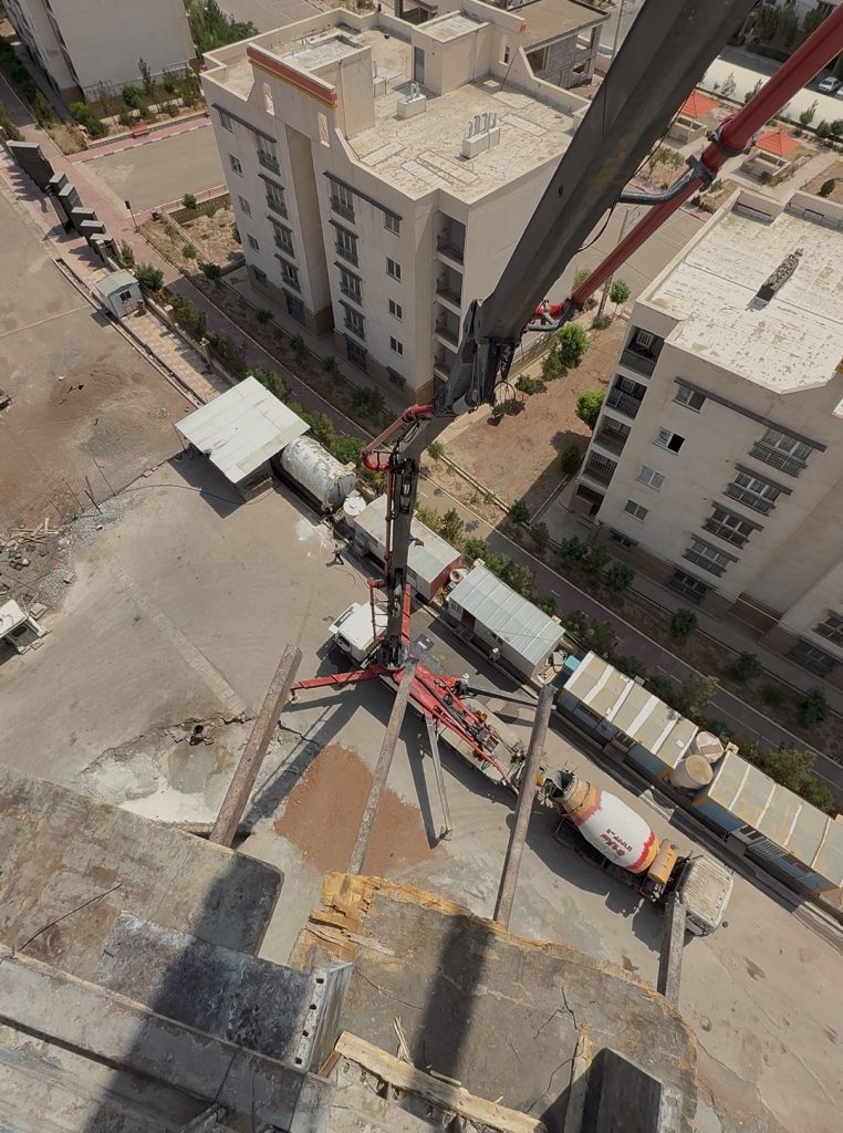 ساروج پمپ بتن