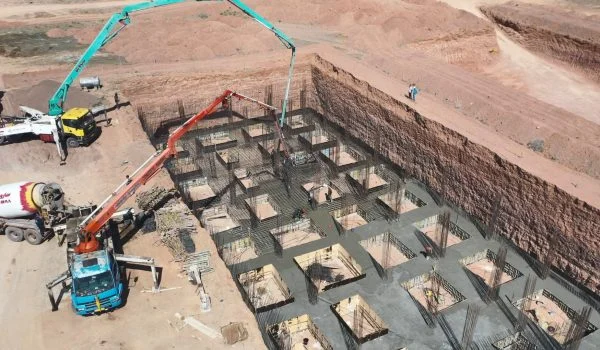 کلان پروژه تولید بتن - تولید بتن پروژه مسکونی ماهان البرز پرند - ساروج بتن اربابیان