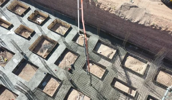 کنترل کیفیت بتن - تولید بتن پروژه مسکونی ماهان البرز پرند - ساروج بتن اربابیان