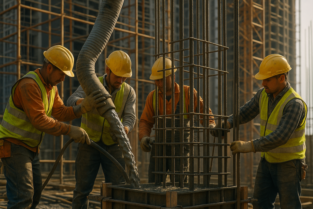 بتن عیار 450 - تعریف، ویژگی و کاربرد - ساروج بتن اربابیان