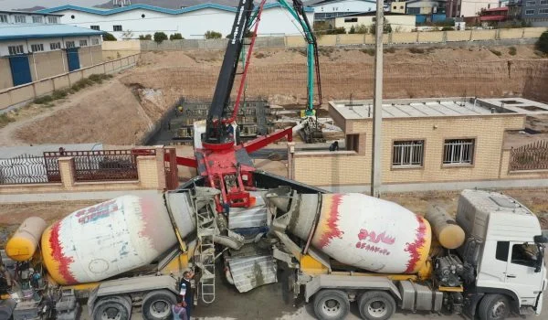 بچینگ پلانت بتن آماده در شهرک صنعتی پرند - ساروج بتن اربابیان